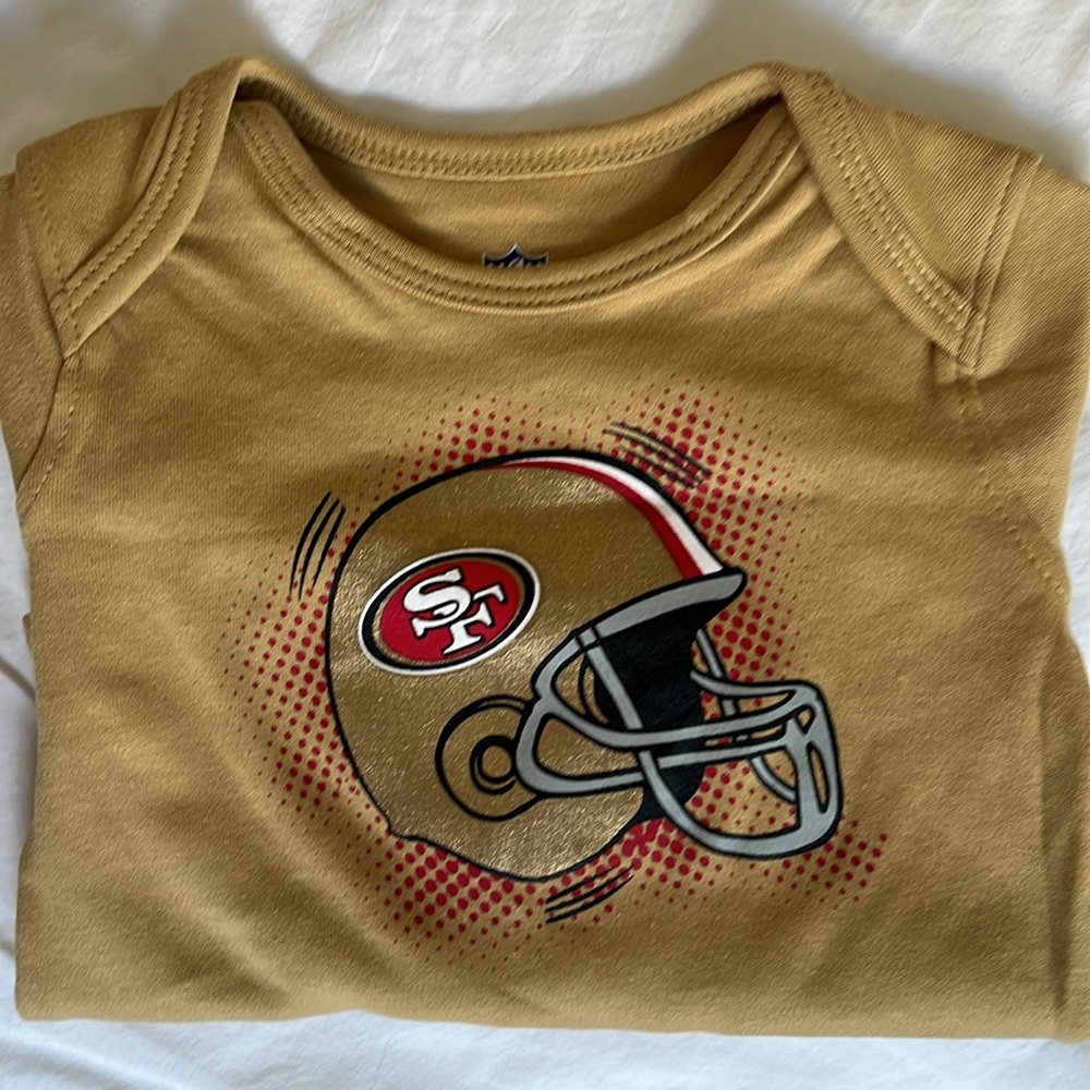 NFL San Francisco 49er’s Onesie - Size 12 Months